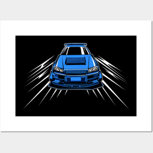 Nissan Skyline GTR R34  T-Shirt Posters and Art